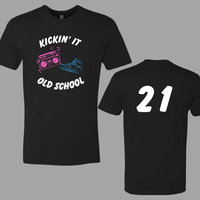 Kickin it old school shirts