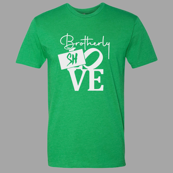 Kelly Green brotherly shove tshirt