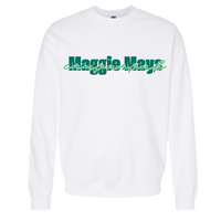 White & Green Maggie Mays