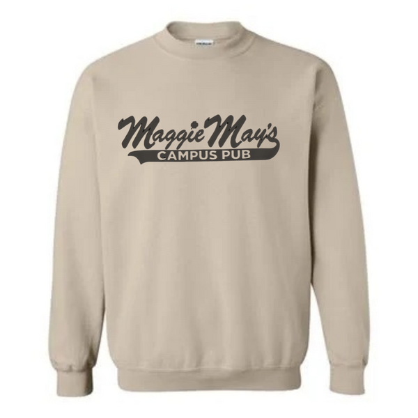 Tan & Black Maggie Crewneck Sweatshirt