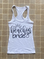 Beachin' Bride tank top