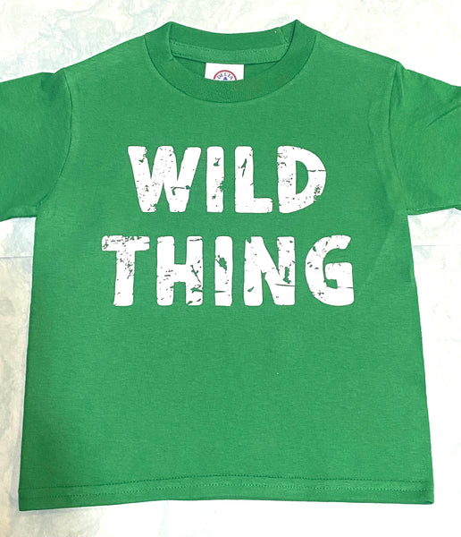 Wild thing kids tshirt