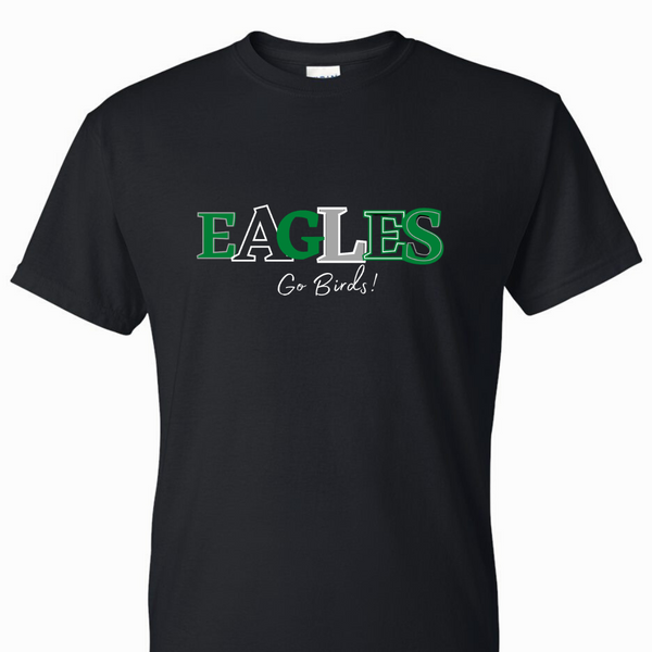 Eagles go birds tshirt