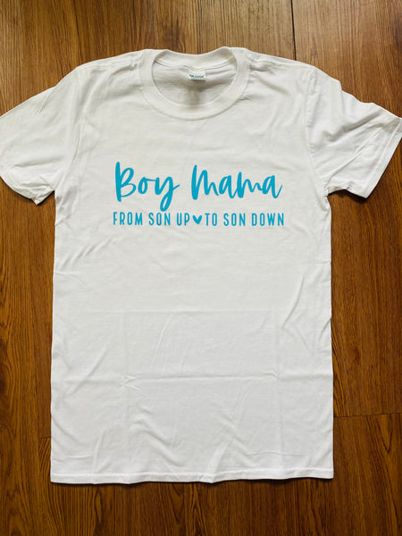 Boy mama tshirt